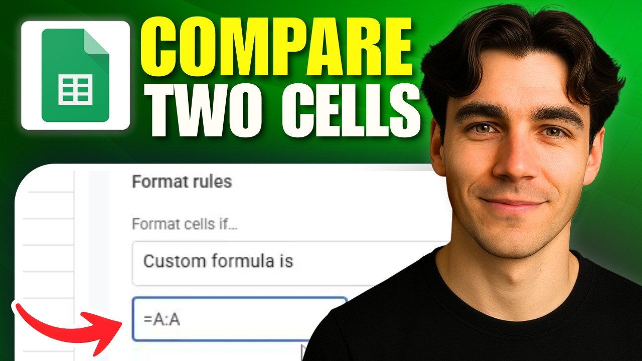 How to Conditional Format If One Cell Is Greater Than Another In Google Sheets (Tutorial 2026)