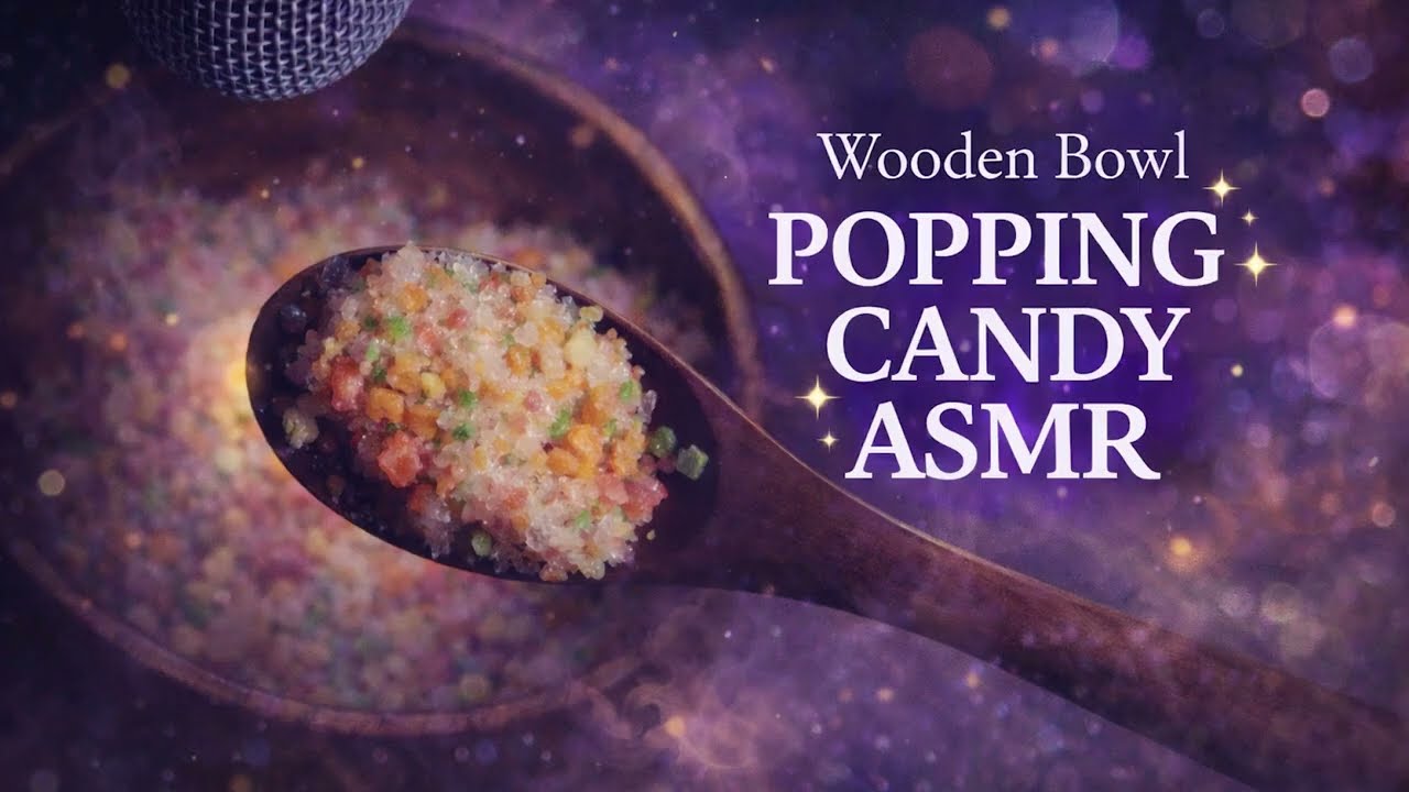 Irregular Popping Candy ASMR 🍬 Random Crackling & Sharp Tingles (No Talking)