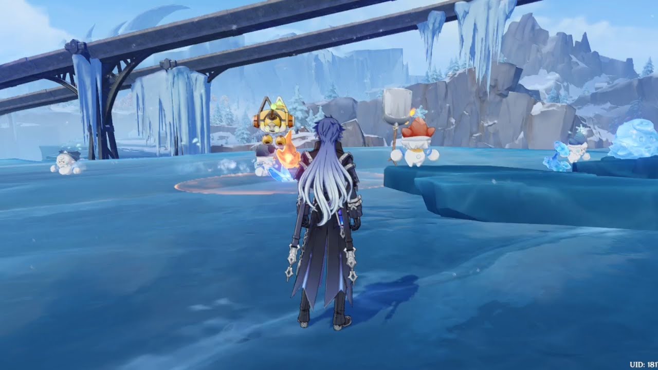  3 Jack Frost Racing Challenge How To Win The Race Guide Snezhnaya [ Genshin Impact 7.0 ]