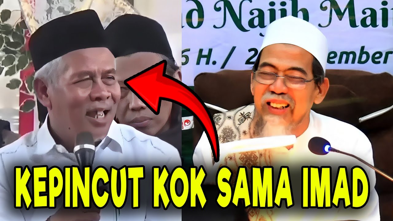 KH NAJIH MAIMOEN KETAWA KH MARZUKI MUSTAMAR MALANG KEPINCUT SAMA IMAD