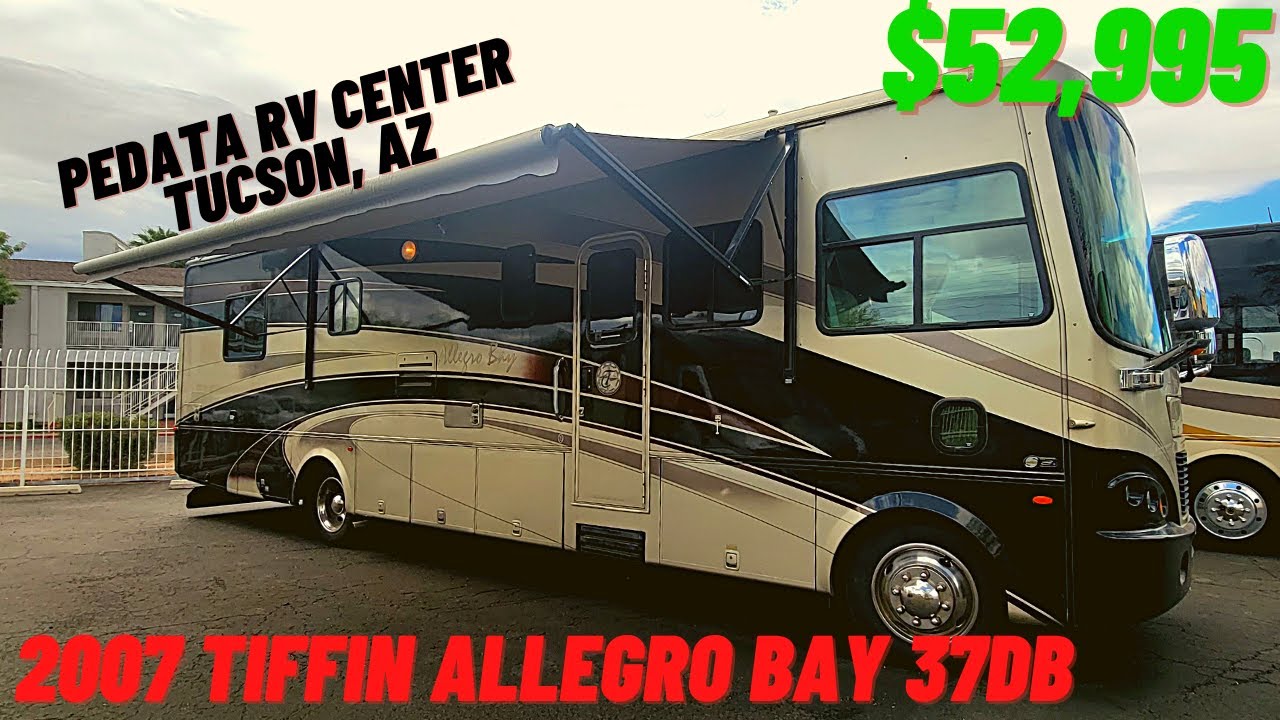 SOLD! 2007 Tiffin Allegro Bay 37DB Video Walkthrough! $52,995, 37' Double Slide Class A!