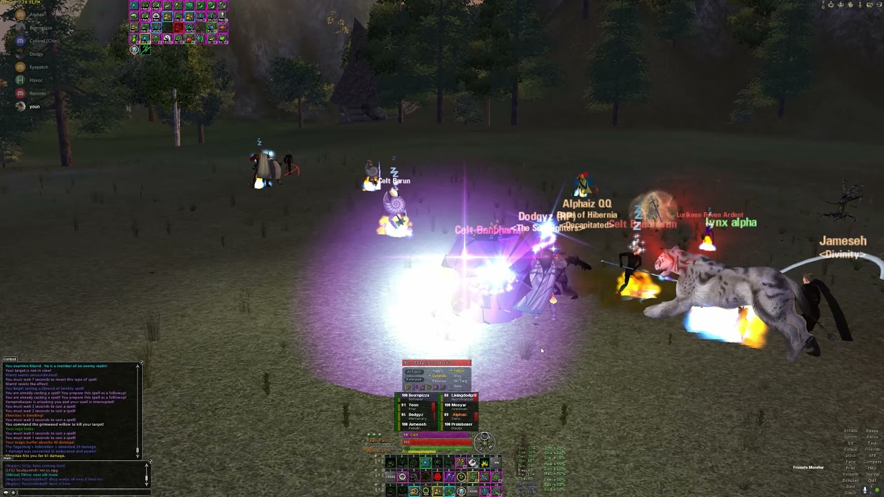 DAOC LIVE SERVERS - LIVING THAT 99.9%? LOSS RATE