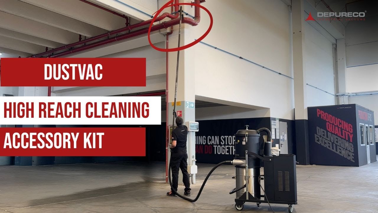 High-Reach Dust Collection | DustVac Overhead Cleaning Kit [Demo]