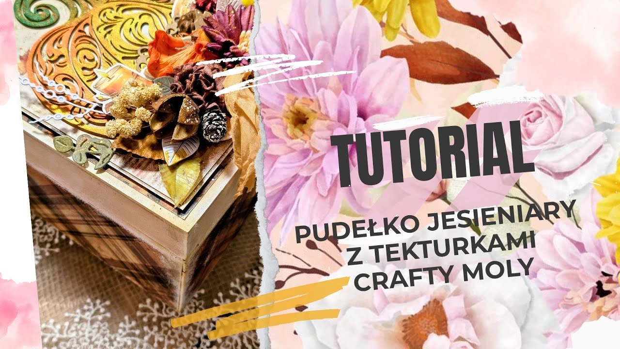 Back to past! Pudełko jesieniary z tekturkami Crafty Moly 🤩