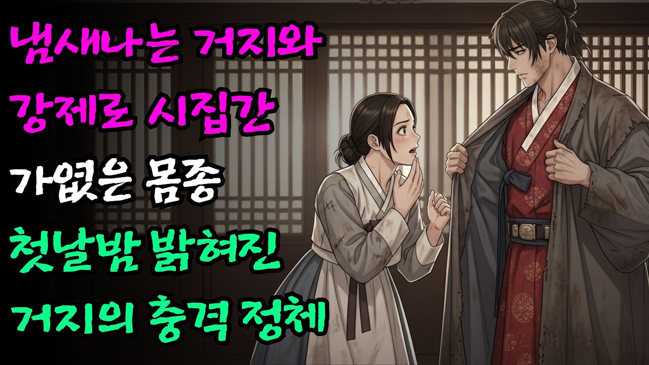 악독한 마님이 냄새나는 거지에게 강제로 시집보낸 몸종, 첫날밤 거지의 진짜 정체에 경악한 이유는? | 야담 | 옛날이야기