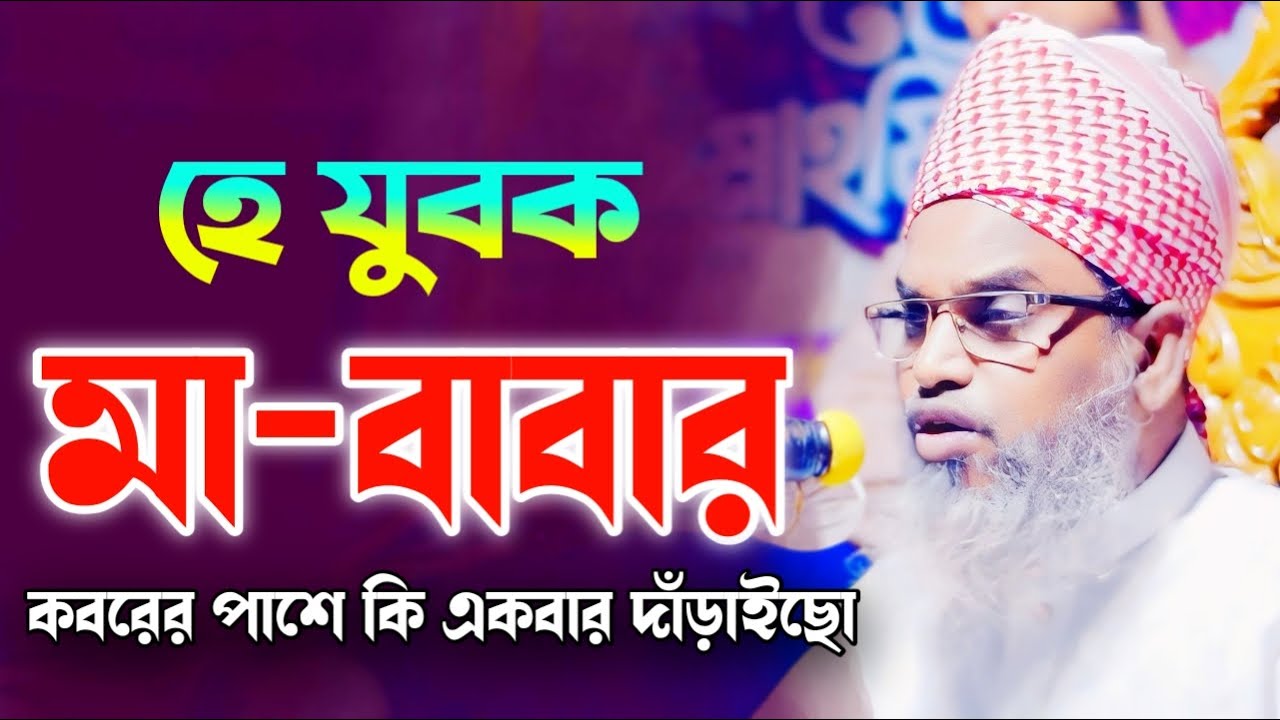 মা বাবার কবরের সামনে দাড়িয়ে তুমি কবার কেদেছো। আল্লামা মেরাজুল হক কাসেমী। Merazul Haque Qasemi waz