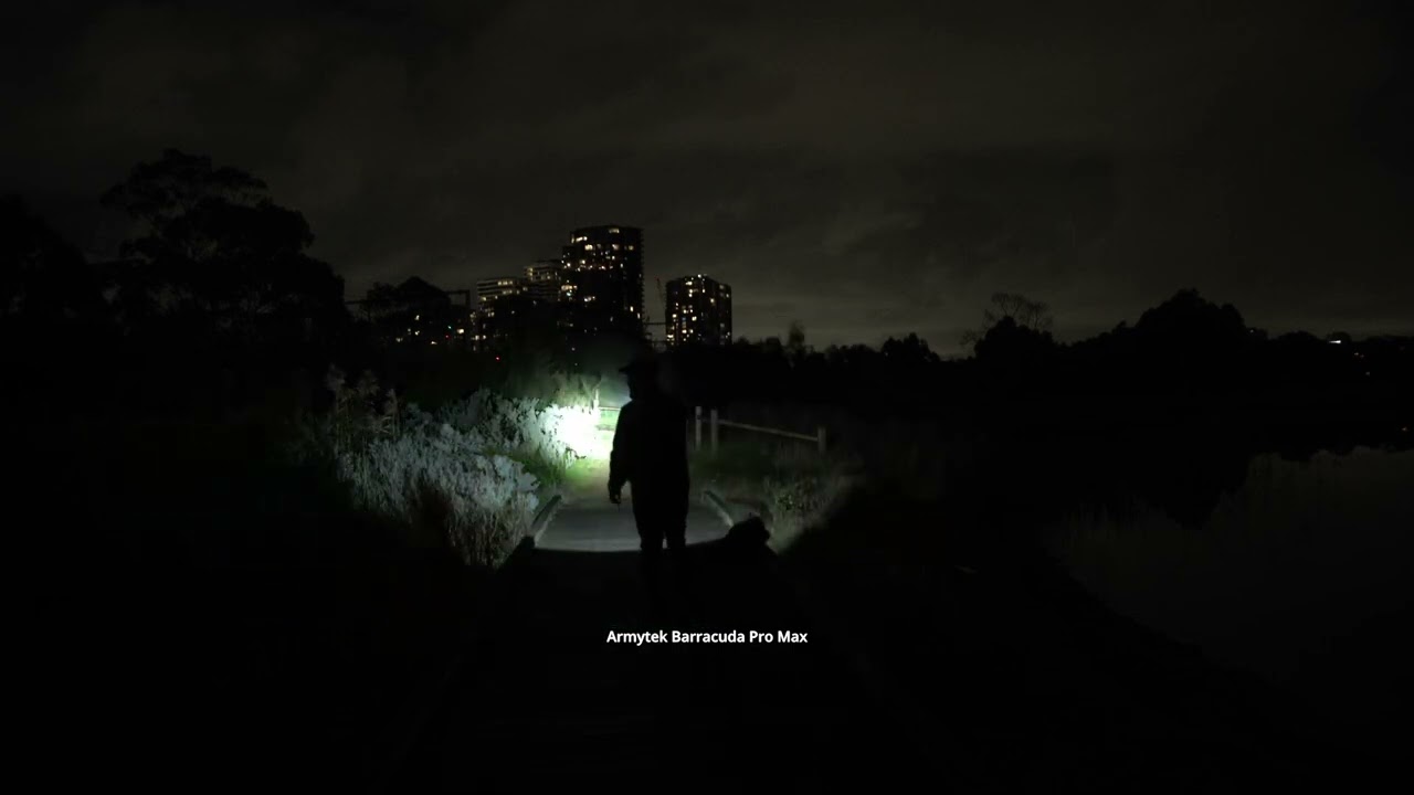 Beamshot Tests: Armytek Barracuda Pro Max