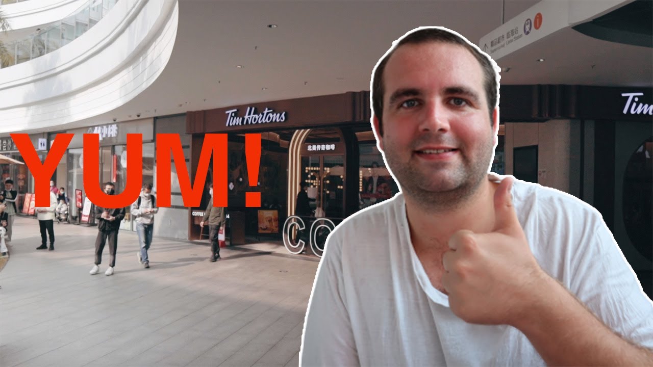 Tim Hortons, a Canadian Cafe In China