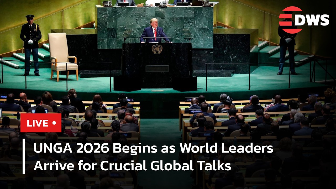 LIVE: World Leaders Gather At UNGA Day 1 In New York Global Address Begins | DWS News | AC14