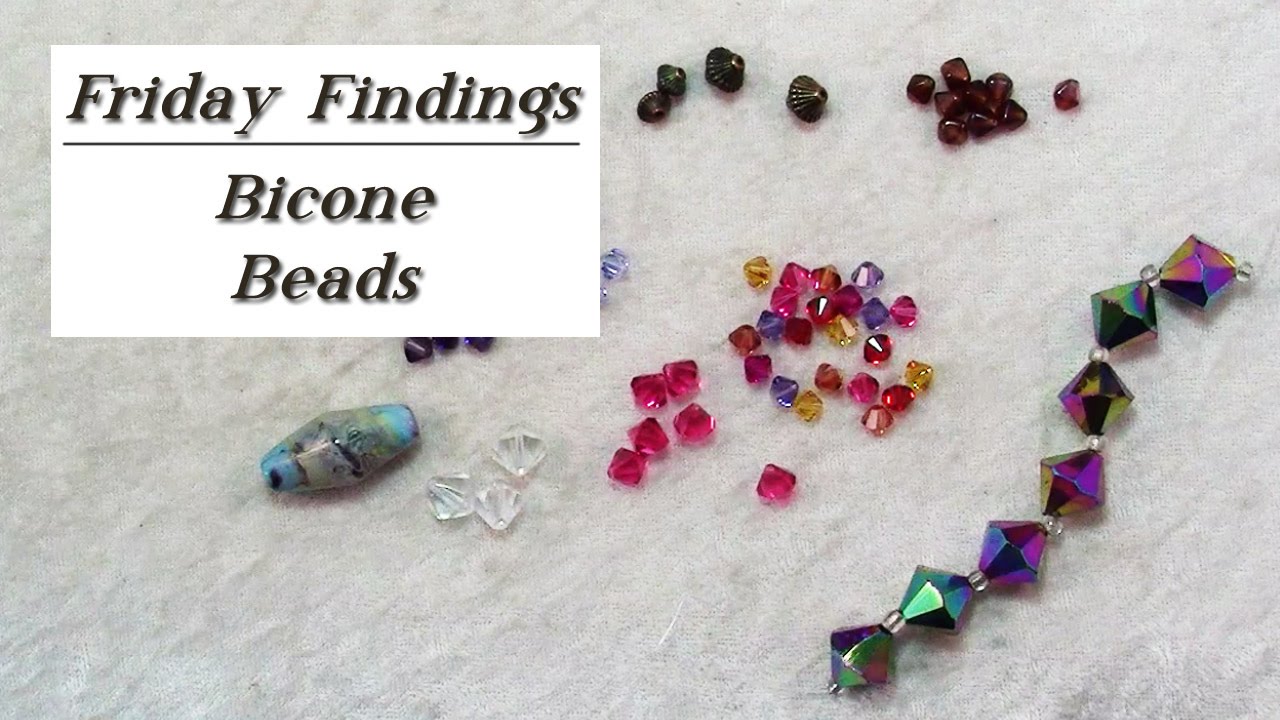 Friday Findings-Bicone Beads