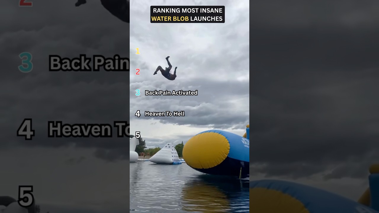 Ranking The Most Insane Water Blob Launches