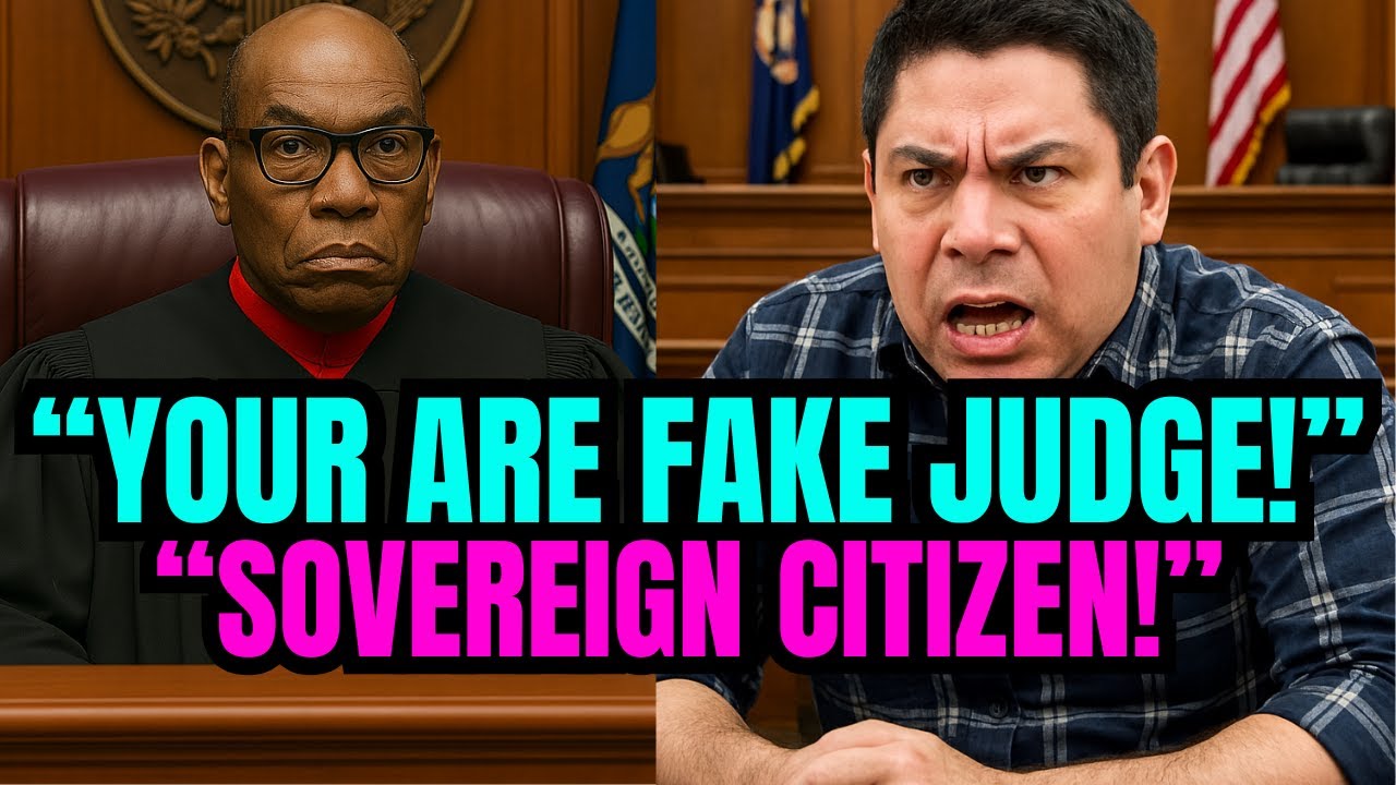 Judge DESTROYS Sovereign Citizen After He Tries Fake Laws in Court!&rdquo;