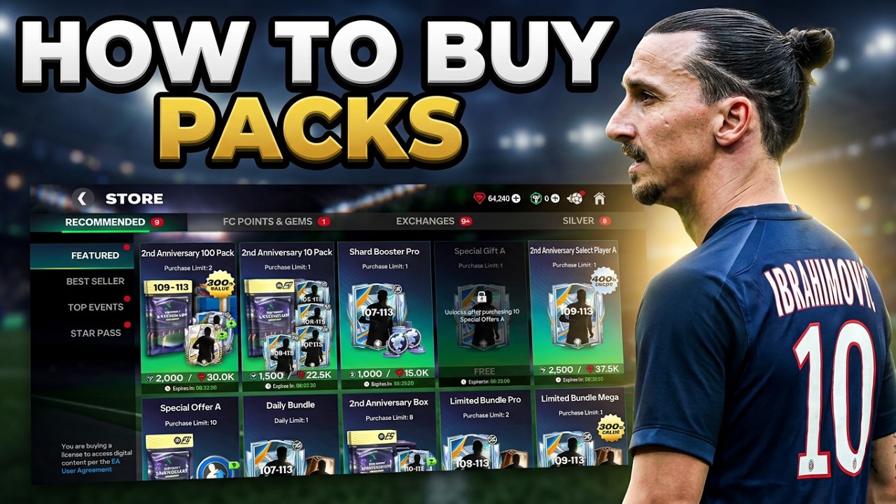 FC Mobile 26 How to Buy Pack