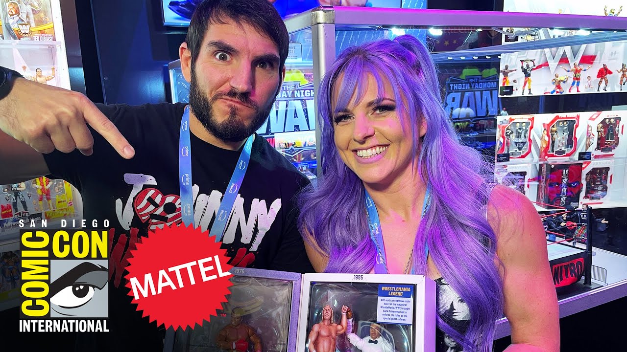 Mattel и Elite Squad представят новые фигурки WWE на Comic Con 2023 в Сан-Диего