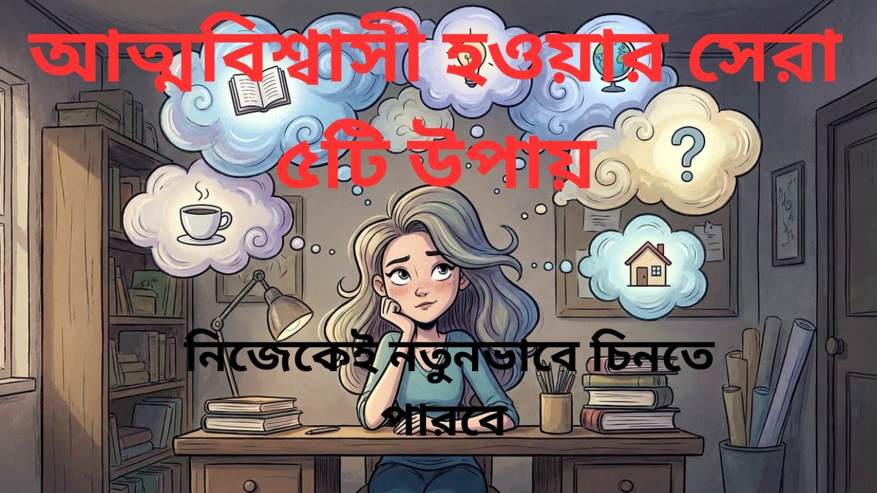 আত্মবিশ্বাসী হওয়ার সেরা ৫টি উপায় ।With the top 5 ways to be confident#motivationalspeech#lifelation