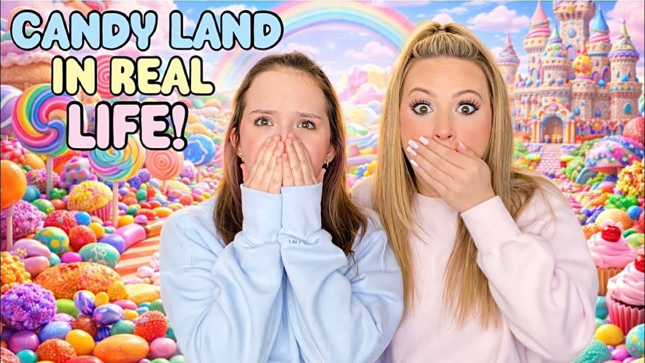 МЫ ПОБЫВАЛИ В СТРАНЕ КОНФЕТ В РЕАЛЬНОЙ ЖИЗНИ 🍭🤭✨