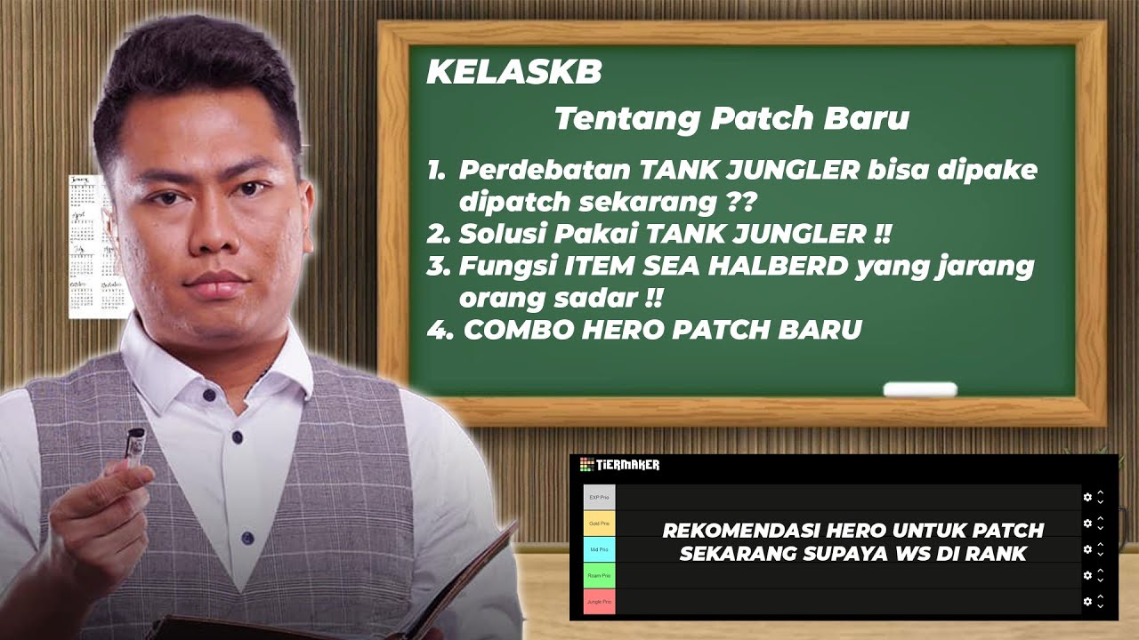 Sea Halberd, Trick Tank Jungler, Combo Patch Sekarang! - #KelasKB