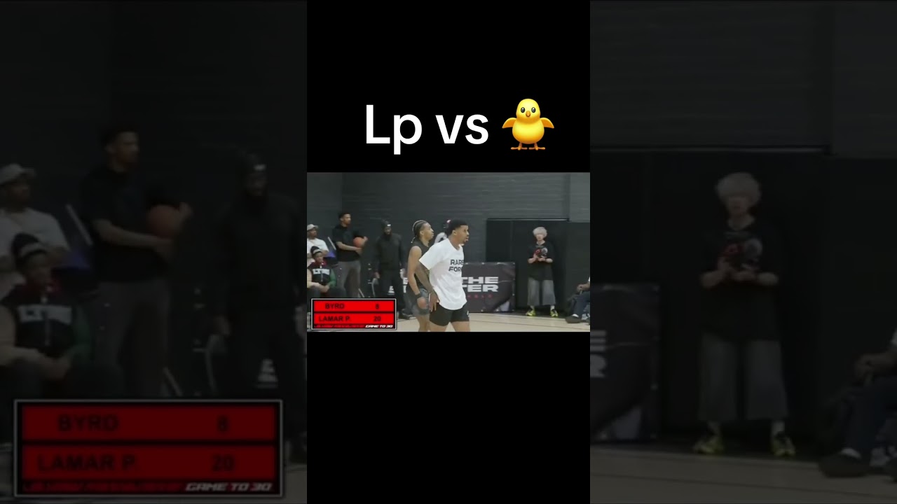 Reaction time 👀👀👀👀 LP Vs Byrd  @ballislife @OFFTHEDRIBBLETV  battle #nbabasketball #ballislife 