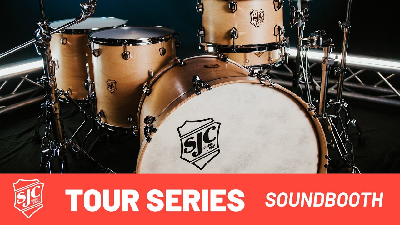 SJC Custom Drums: Tour Series 3 piece shell pack