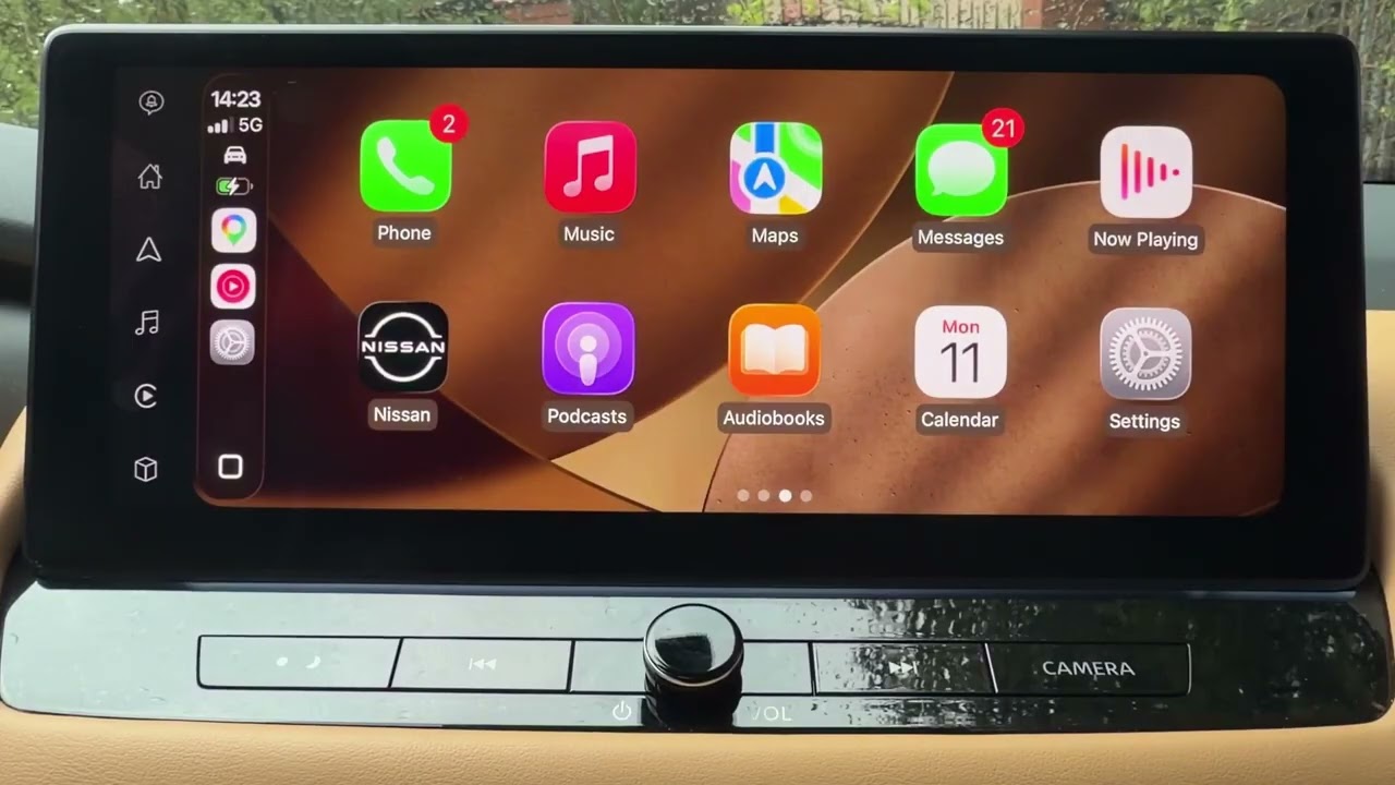 How to activate CarPlay color filters on Nissan X-Trail e-POWER