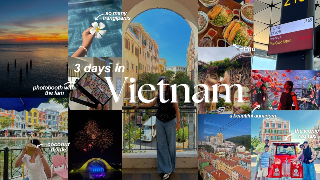 My 3 Day Trip to Phu Quoc | food | sightseeing | resort
