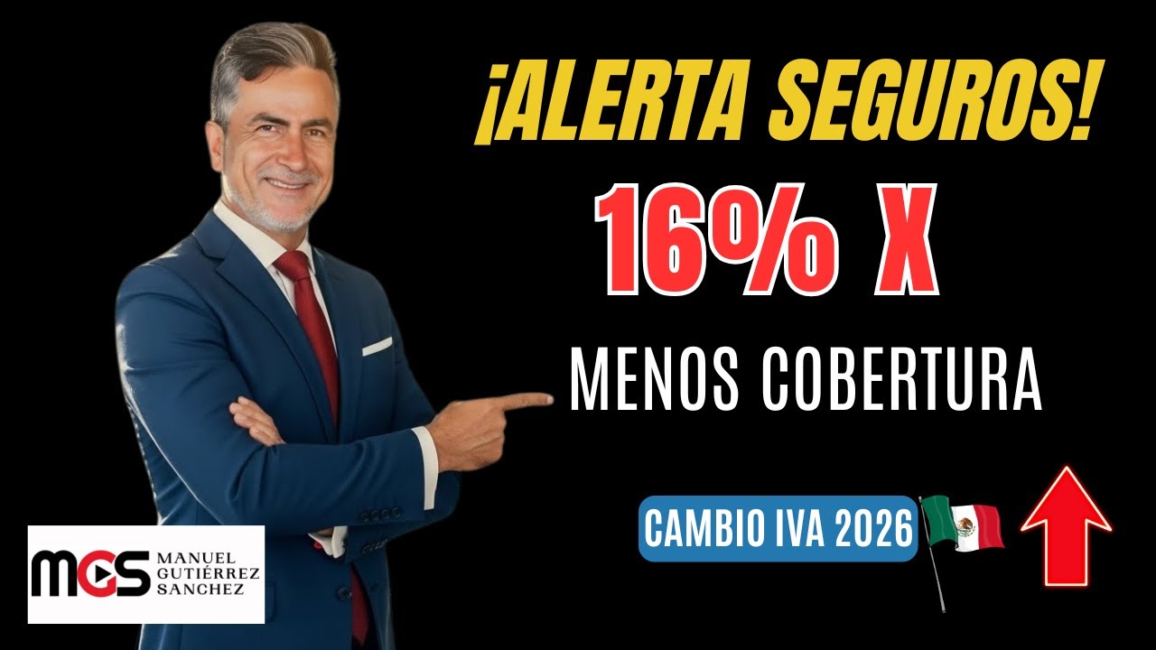 ¿Por qué tu seguro es más caro y cubre MENOS? Cambio IVA 2026 
