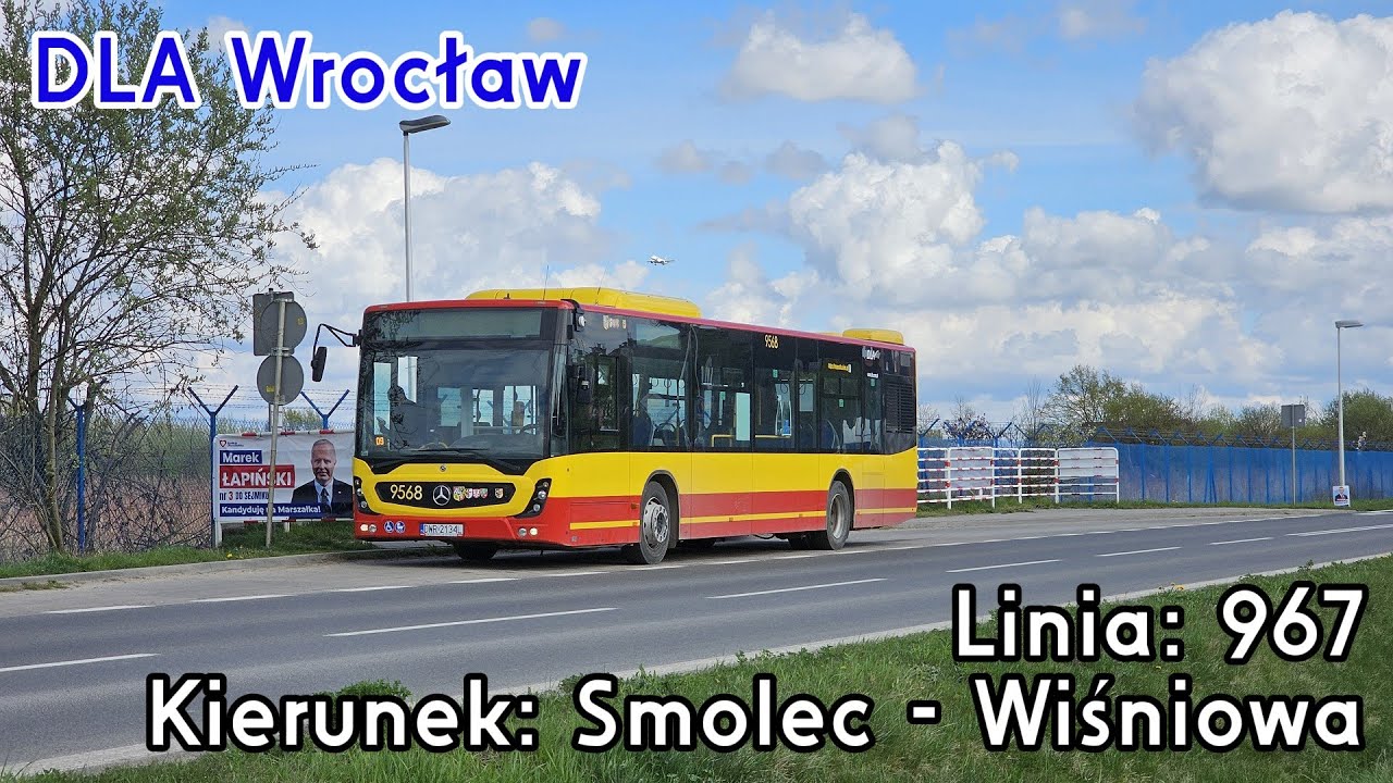 [🇵🇱PL] TIMELAPSE: DLA Wrocław - Linia: [🚍967]