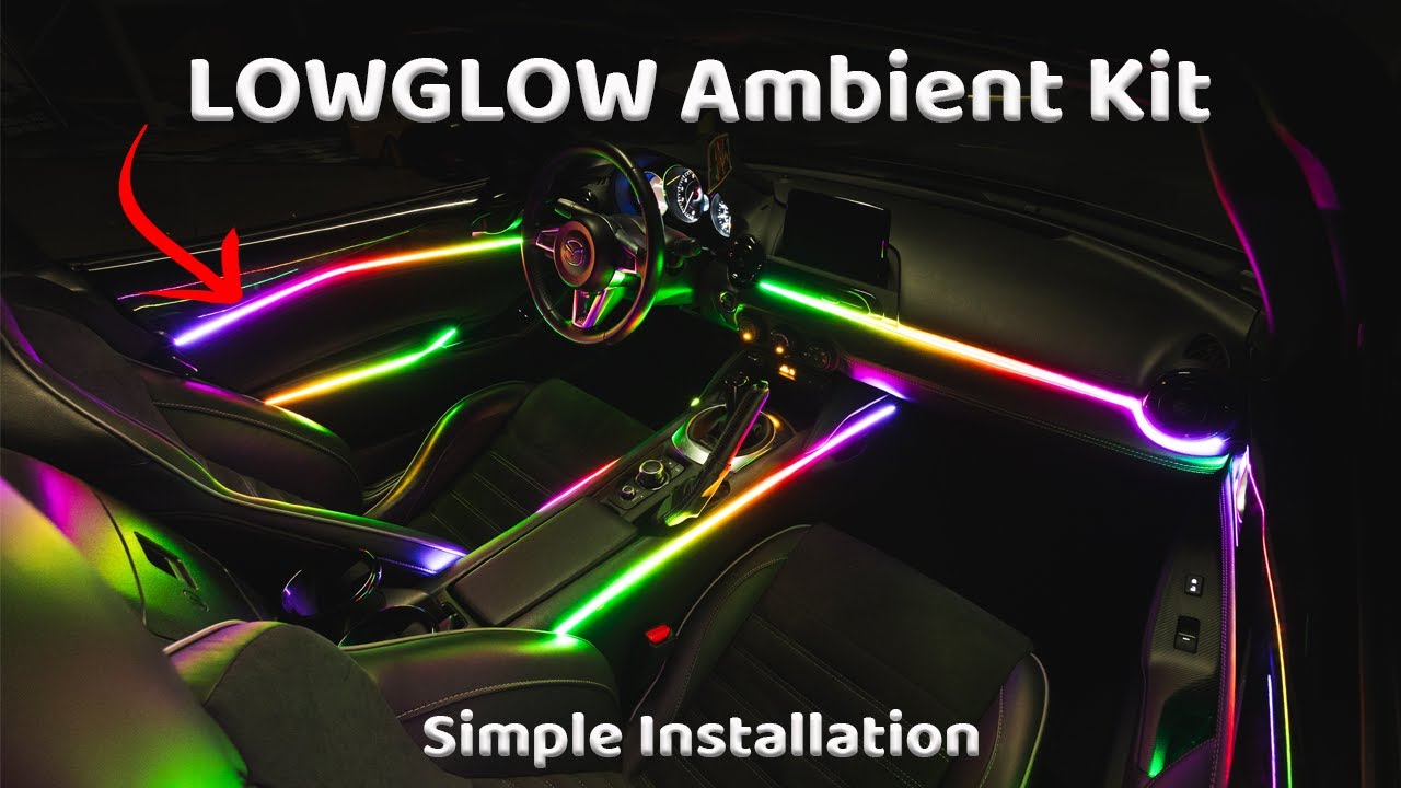 LOWGLOW Ambient Interior Lighting Overview/Installation
