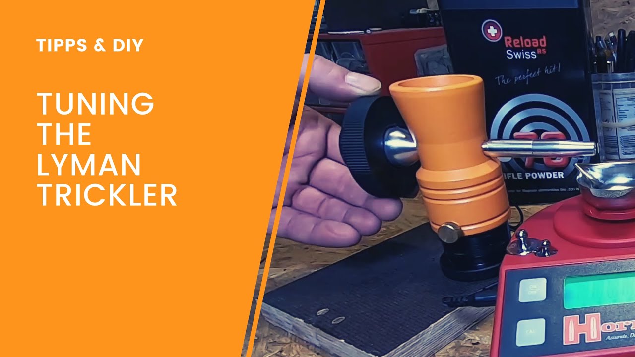 Tuning the Lyman Brass Smith Powder Trickler - 3D Print