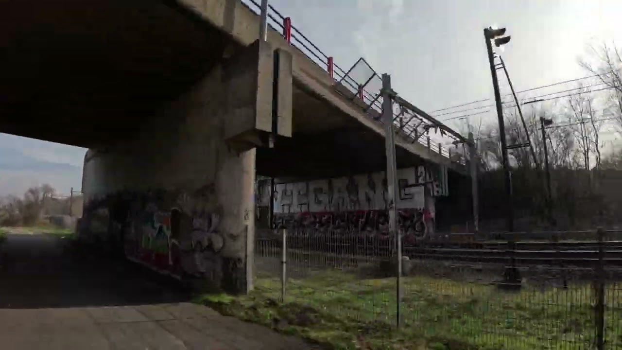 Running Hyperlapse Amsterdam de Lange Bretten via NS wandeling