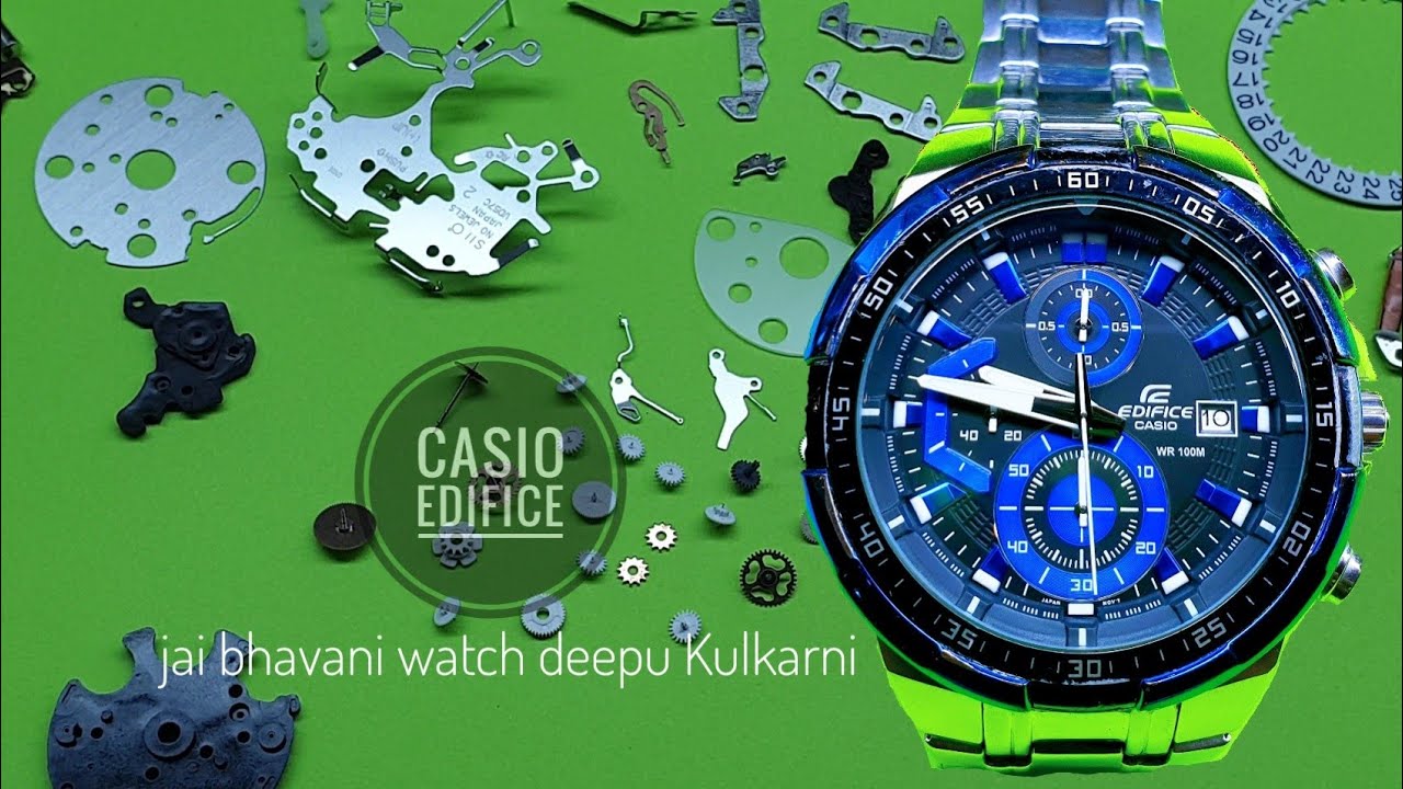 CASIO EDIFICE WATCH SERVICING EFR 539 (5345)