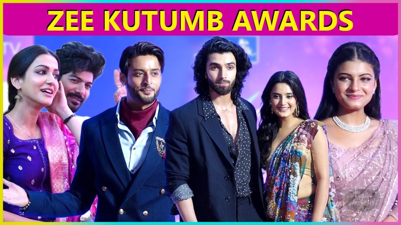 Reet-Raghav, Saru-Ved, Ganga-Sidhu, Jagadharti-Shivaay At Zee Kutumb Awards 2026