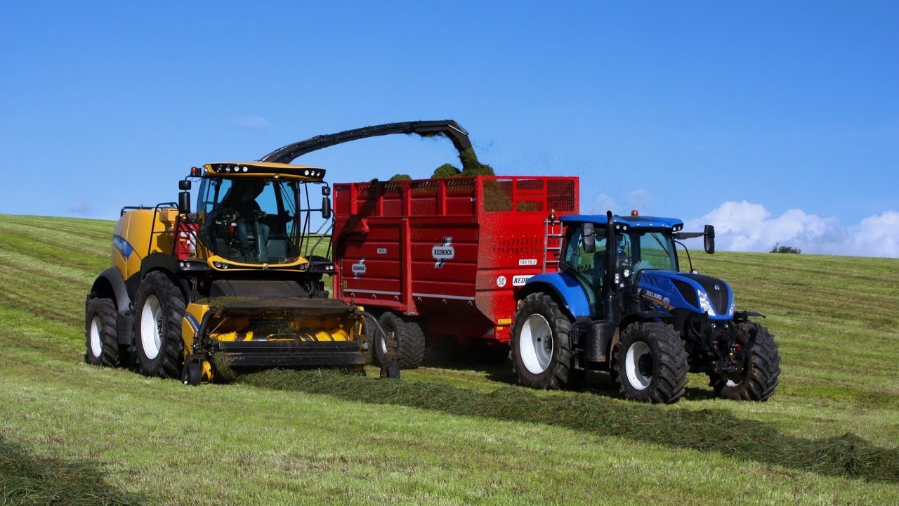Crawley Contracts Silage 2022 #BIGM450 #NEWHOLLANDT7210 #JCB419S #krone