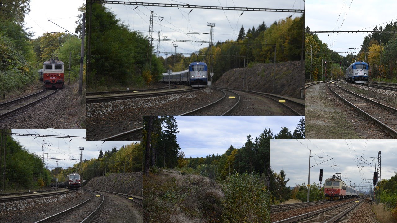 Vlaky kolem Českých Budějovic v Říjnu / Trains around České Budějovice in October
