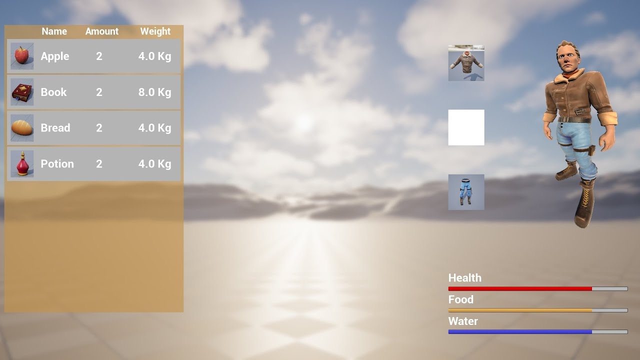 Unreal Engine RDP Inventory Tutorial Part 1