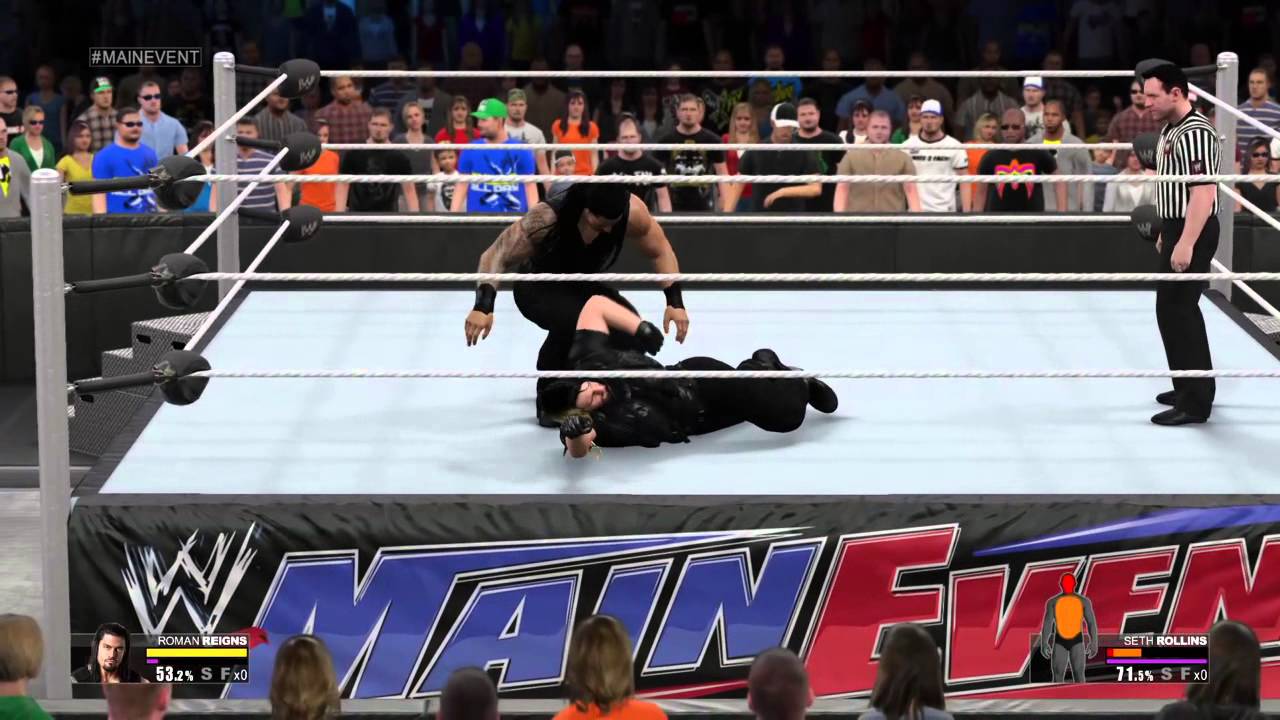 WWE 2K15 - Roman Reigns VS Seth Rollins - Match Of The Year