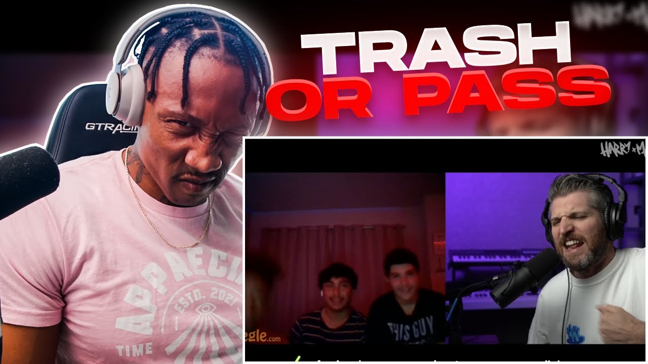 TRASH or PASS! Harry Mack ( I Didn't Think You Were THAT Good | Omegle Bars 81) [REACTION!!!]