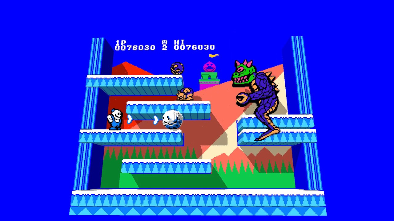 Snow Bros in 3D - 3DSEN