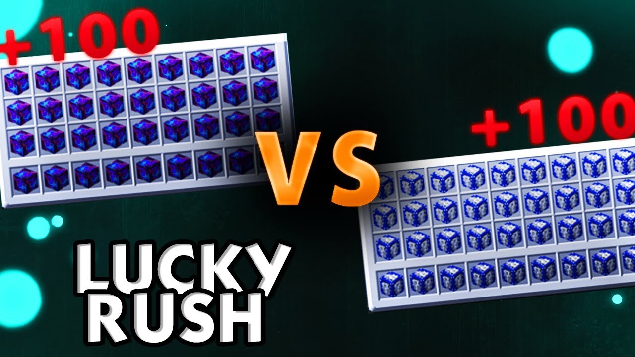 +100 Galaxy Lucky Blocks vs +100 Infinity Lucky Block 🍀 Lucky Rush Minecraft Deutsch 🍀 baastiZockt