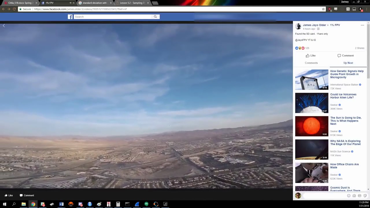 FAA Violation. FPV drone Pilot on Collision course with Airline.  Near Miss.