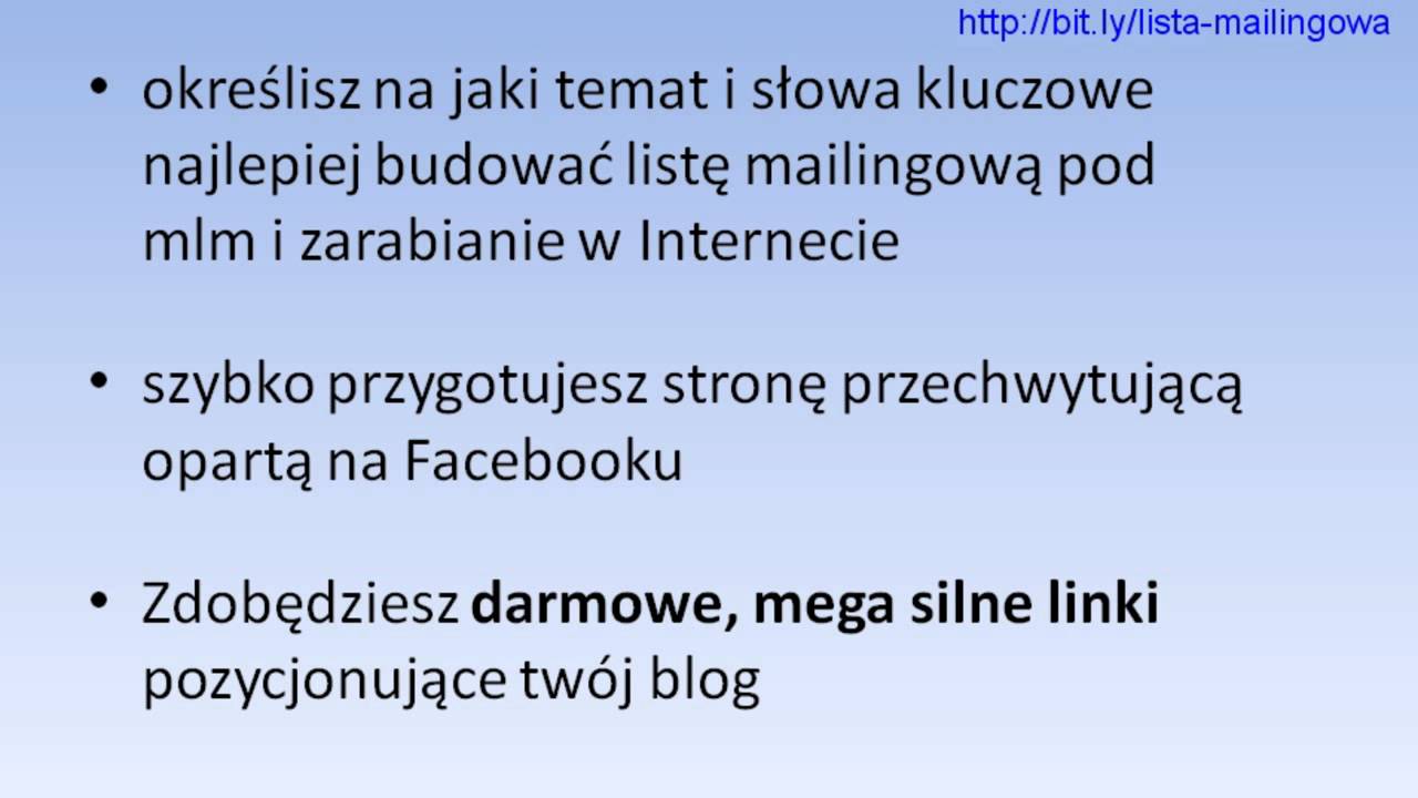 Lista Mailingowa - Przegląd Skutecznych Metod Budowania Listy Mailingowej Pod Mlm