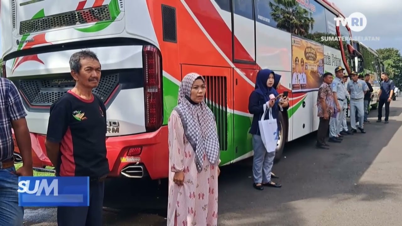 SUMSEL HARI INI - PROGRAM MUDIK GRATIS DARI PEMPROV SUMSEL