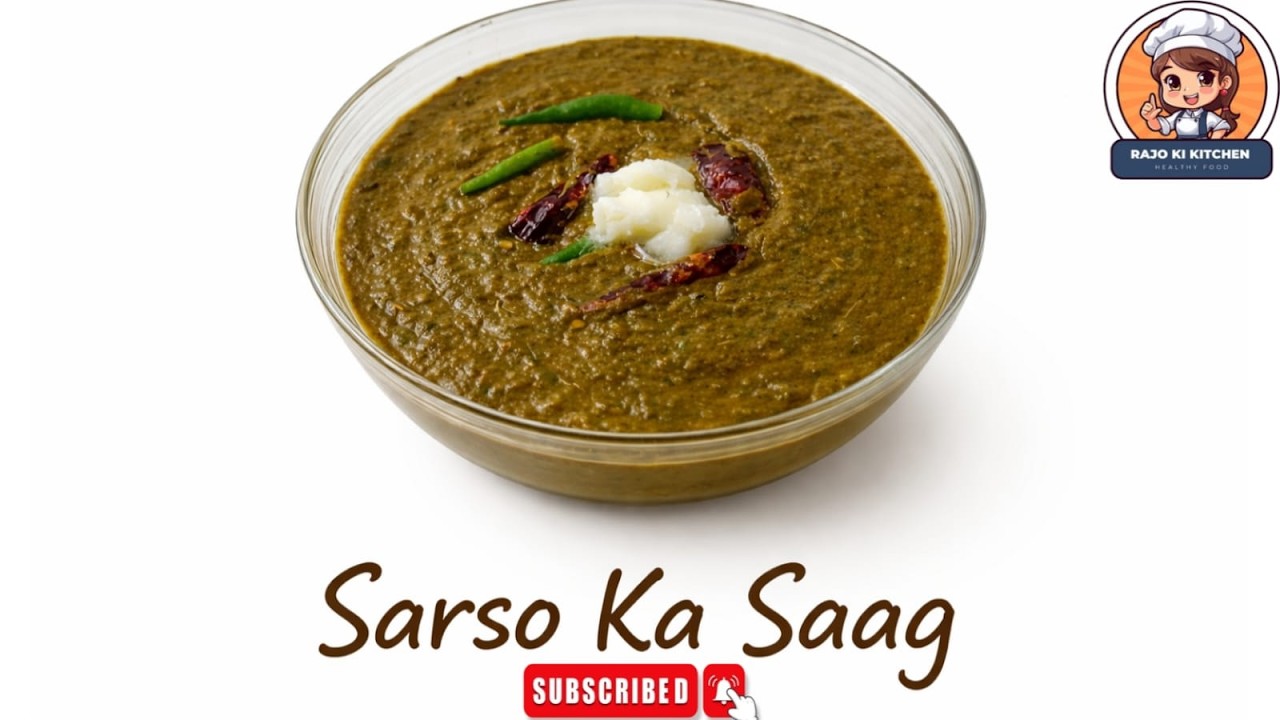 Sarso Ka Saag Recipe || सरसों का साग || By Rajo Ki Kitchen ||