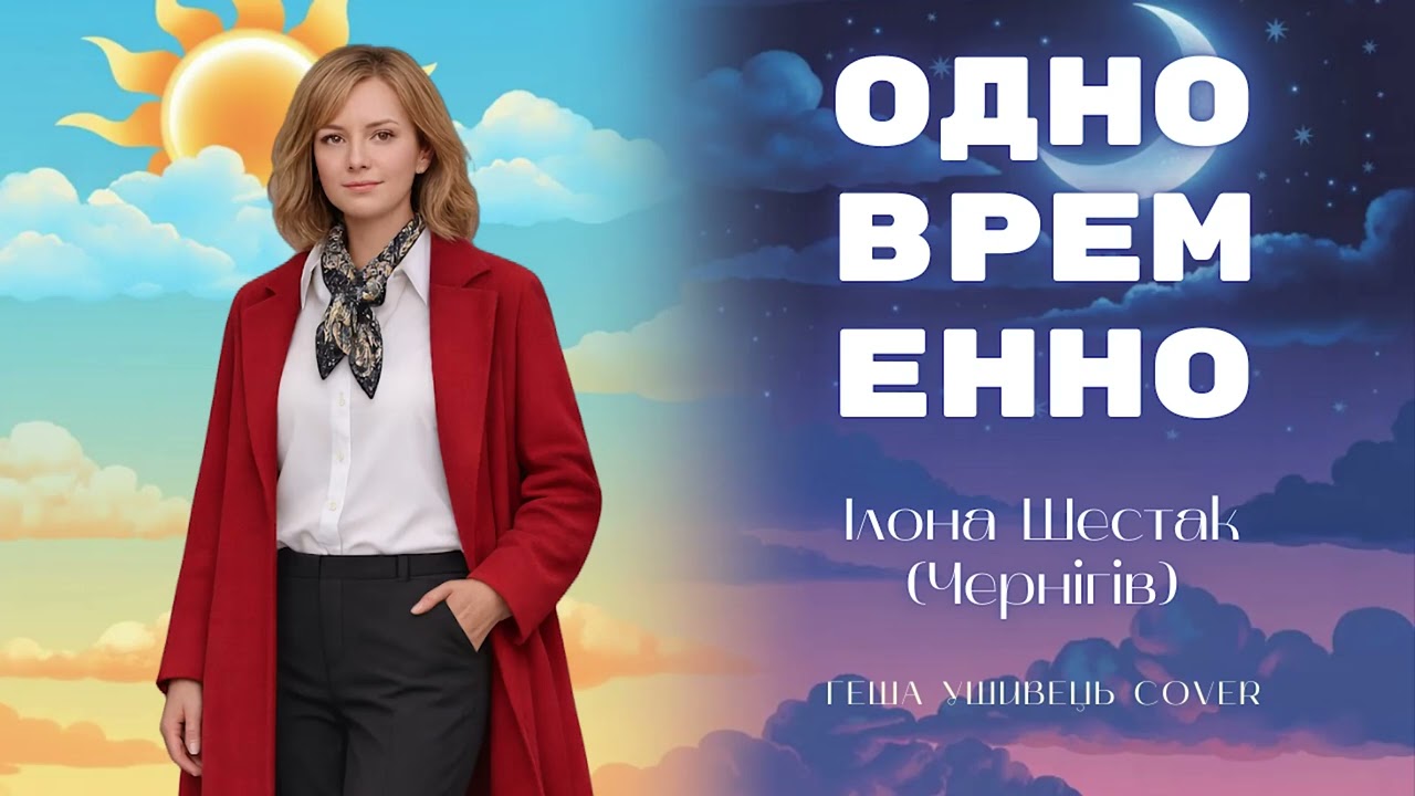 Одновременно - Ілона Шестак (Чернігів) | ШІ pop cover | сучасна християнська музика | Геша Ушивець
