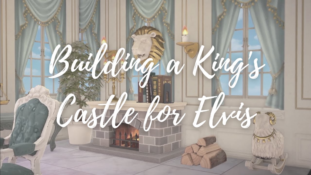 Elvis's Castle for a King //animal crossing new horizons happy home paradise