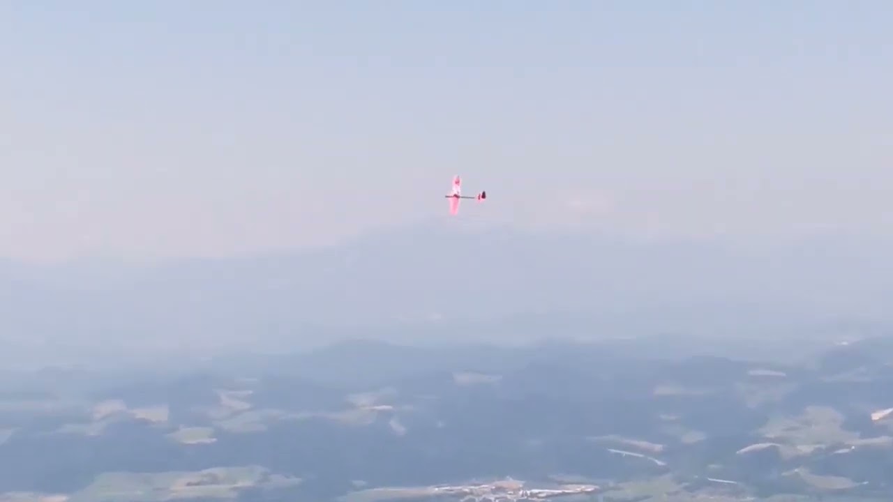 F5J Joy CFK 2,5m beim Thermik Kreisen