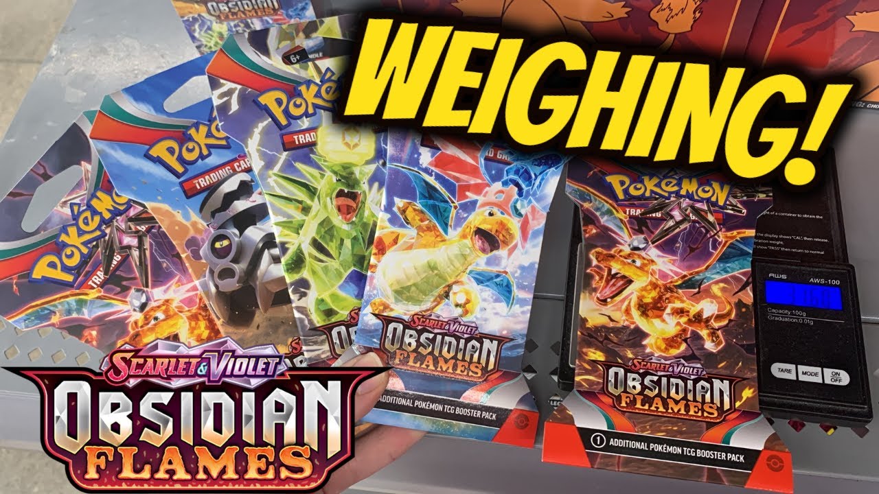 WEIGHING Obsidian Flames Blister Packs from Walmart