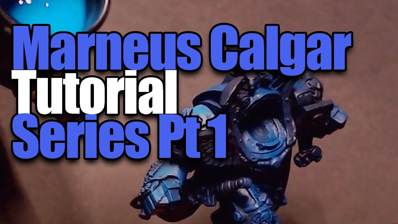 Warhammer 40k Masterclass Series. How To Paint Marneus Calgar. Part 1