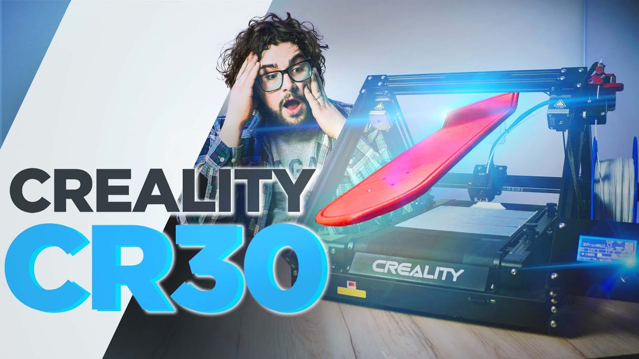 ¿Una impresora infinita? - Creality CR30 | Unboxin't Argento