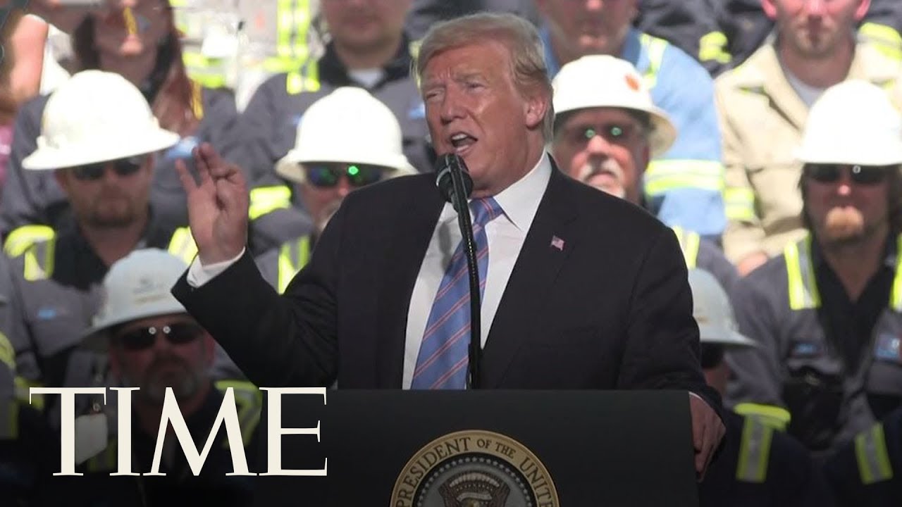 President Trump Highlighted His 'America First Energy Policy' During Louisiana Trip | TIME